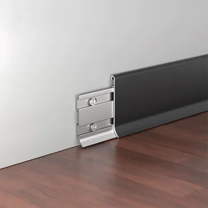 Aluminum clip-on skirting
